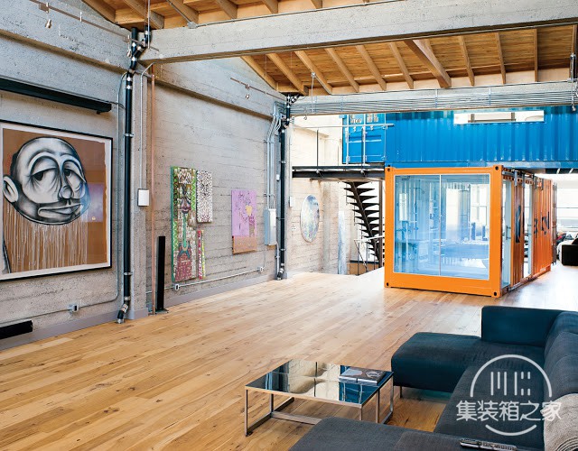 Shipping containers in loft apartment San Francisco California 2.jpg